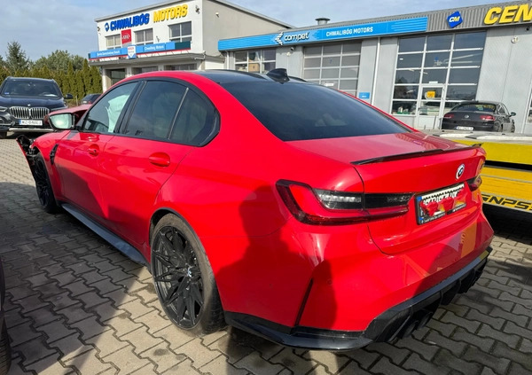 BMW M3 cena 239999 przebieg: 30300, rok produkcji 2022 z Warszawa małe 67